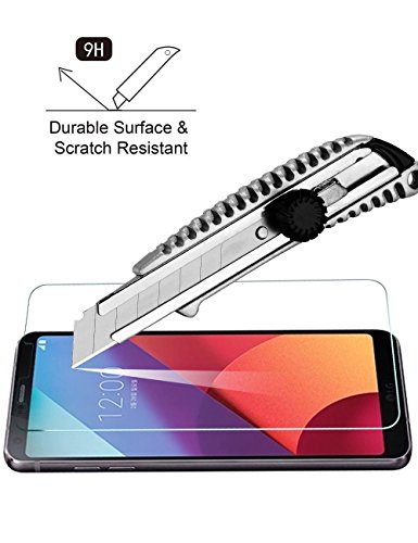 LG G6 Protector de pantalla  Yootech  2 Unidades  LG G6 templado vidrio Protector de pantalla  ANTI-SCRATCH   BURBUJA-LIBRE   ULTRA CLARO  para LG G6