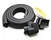 jntworld 4m length table edge Guard baby toddler protector +4 corner (black) extra thick (13 mm) soft Non-toxic and environmentally friendly