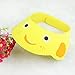 Malloom® Adjustable Baby Shampoo Shower Bathing Bath Protect Soft Cap Hat (Yellow)