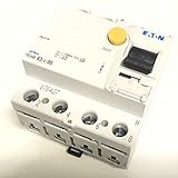 Clase AC Eaton FRCMM-63/4/05 Interruptor Diferencial, 63A, 4P, 500mA, Clase AC