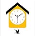 Produktbild OOOP Schaukelwanduhr aus Acryl   Stille Dekoration   Geschenk für Kinder   für Wohnzimmer, Schlafzimmer, Büro, Kinderzimmer