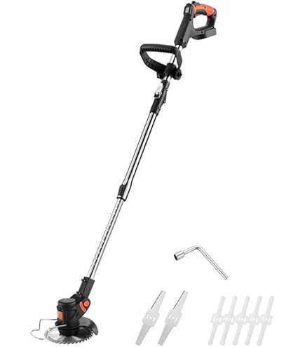 Bosch AFS 23-37 Elektro-Freischneider – 950 W, Mit 3-Zacken-Messer, Fadenspule & Schutzbügel, Für Rasen & Unkraut