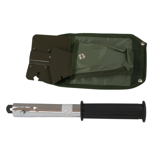10T Mini-Toolkit – 5-in-1 Werkzeug-Set in Tasche Klappspaten Säge Hammer Beil Öffner - 2