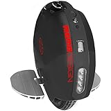 Capacidad batería 2200 mAh Monociclo monoruota eléctrico 350 W 18 km/h MOMODESIGN Paris 14 Negro/Rojo