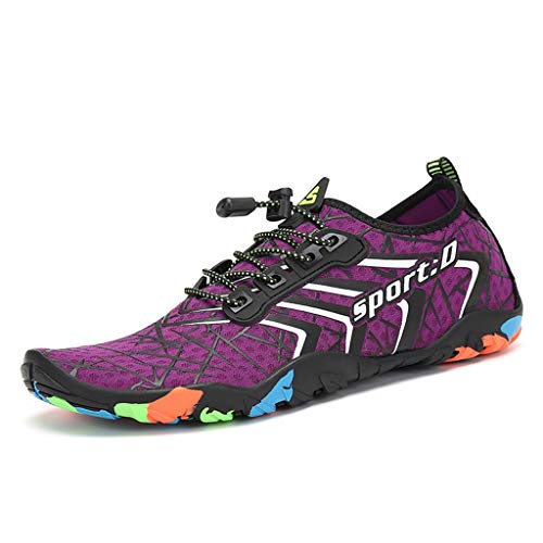 Preisvergleich Produktbild Aquaschuhe Herren Damen Rovinci Unisex Wasserschuhe Schwimmschuh Schnell Trocknend Slip On Badeschuhe Wasserdicht Breathable Strandschuhe Wassersport Schuhe Barfuß Schuhe