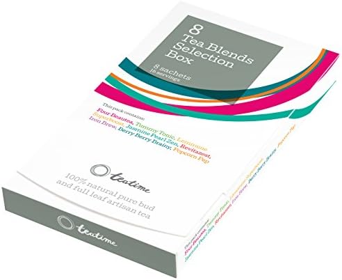 teatime Selection Tea Box, 40 g, Pack of 8