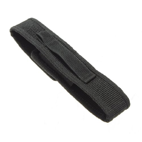 Nylon Holster Lampen-Tasche Gürteltasche Case Bag für LED Taschenlampe bis 170mm - 4