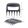 Br Fleisch Krallen Pulled Pork Shredder Bbq Fleisch Handler Fr Schweinefleisch Huhn Rindfleisch 2er Set Schwarz
