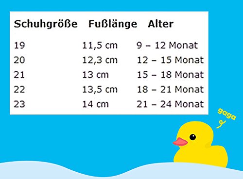 Baby Hausschuhe Babysocken ABS Gummisohle Babyschuhe Antirutsch Gr.19-23(9-24Monate) Badeschuhe versch.Farbe - 2
