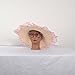(RJ01)Black skin Flesh Plastic Female Head Display Mannequin Mannakin Manakin for Wigs Snow Caps Glasses Hats