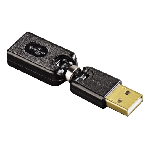 Hama USB-Winkeladapter (Stecker - Kupplung)