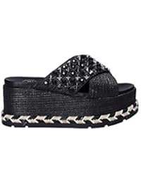 EXE G4700791466G Sandalias Mujeres Negro 40