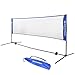 Produktbild SONGMICS Badmintonnetz Höhenverstellbar Netz Tragetasche Mit Ständer (5m) SYQ500