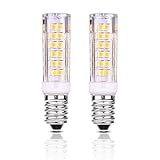 ELINKUME 2pcs Ampoule Plafonnier Cuisine LED E14 7W, 3000K Blanc Chaud, 520lm, Équivalent A L'halogène 60W, Non-dimmable