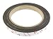 Produktbild first4magnets™ 19mm breit x 0,85 mm Dicke Flexible Neodym-Magnet mit 3M Tape selbst Klebstoff (1m Länge), Plastik, Brown, 40 x 20 x 5 cm