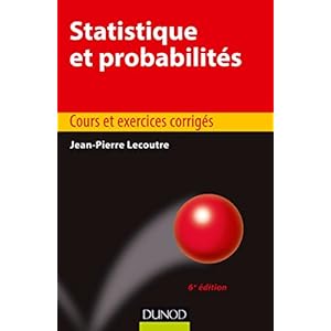 Statistique et probabilités - 6e éd. - Cours et exercices corrigés Livre en Ligne - Telecharger Ebook