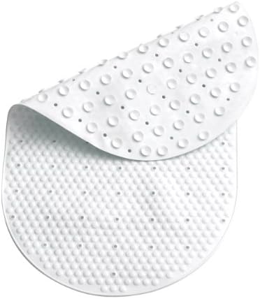 Bath Mat White PVC Shower Math Bathroom Math