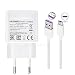 Produktbild Original Huawei Schnell-Ladegerät HW-059200EHQ 2A QuickCharge Netzteil Weiß/Schnell-Ladekabel AP71(HL1289) Typ-C für Huawei Mate 20/ Mate 20 Pro/Mate 20 Lite/Mate 20X + TelefonFritz Displaytuch