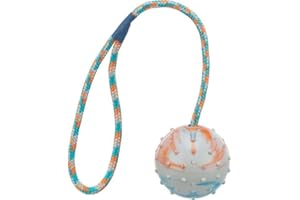 TRIXIE Pelota con Cuerda para Perros. (1 unidad)