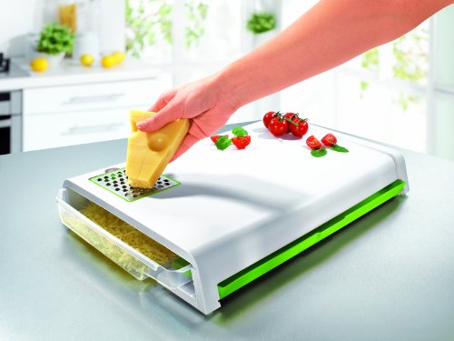 TV Unser Original 08425200133 maxxcuisine Multifunktions-Schneidbrett mit Keramik-Messer - 3