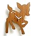 Produktbild Ho clock Bambus Holz Sikawild Wanduhr Kreative Ländlichen Garten Wind Stumm Schweigen Quarz Uhr für Kinderzimmer Dekoration
