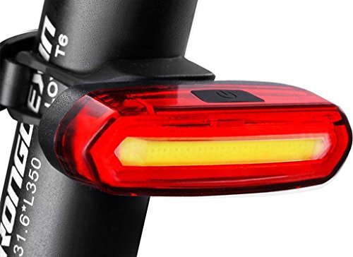 LED Fahrradleuchten,KEEDA USB Wiederaufladbare Fahrrad Rückleuchten, Wasserdichtes Radfahren Licht,Helm Kopf LED Licht