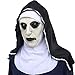 Produktbild Holywonder Nonne Maske, Kapuze Erwachsenen gruselig schrecklich Halloween Maske für Frauen Kostüm Maskerade