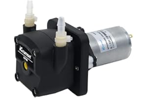 K KAMOER Pompe péristaltique à haut débit, moteur cc brossé 12V, 400 ml/min, pompe doseuse de liquide de laboratoire Kamoer KPHM400