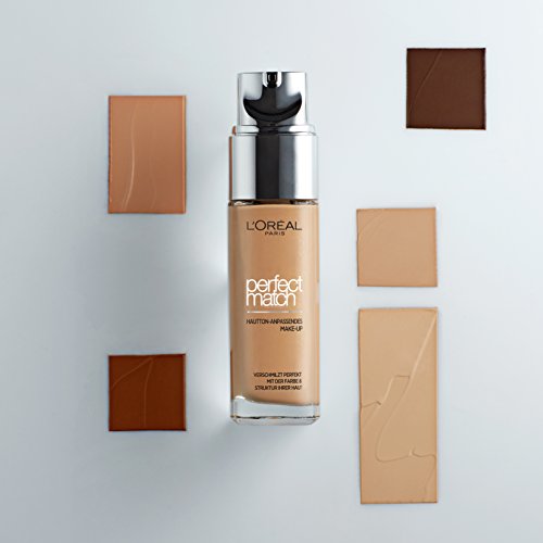 L’Oréal Paris Foundation Perfect Match, N1.5 Linen / deckendes Make Up – perfekte Verschmelzung mit dem Hautton & 24h Feuchtigkeit, 1er Pack (1 x 30 ml) - 3