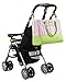 Skinly Women's Diaper Shoulder Bag Vertical Stripe 3Pcs Green