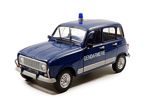 Preisvergleich Produktbild Solido 421183930 - Renault 4L Turbo Gendarmerie, Fahrzeug, Maßstab 1:18