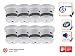 Produktbild 8er Set Elro 2001-023 Cavius Mini-Design 5-Jahres Rauchmelder, EN14604, photoelektrisch, 2001-023-8
