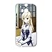 Produktbild Y7Q26 Kimishima ao otome ga tsumugu Koi no Leinwand shishidou Chiharu blonde Mädchen-Bett-Zimmer I5F5BZ HTC One M8 Handy-Fall Hülle weißen PI6HBG3TJ decken