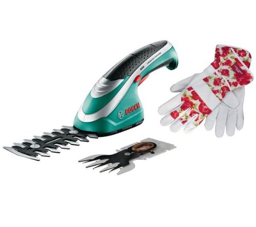 Preisvergleich Produktbild Bosch Isio Set + Gartenhandschuh (L)