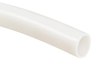 TOP-VIGOR Tubo in silicone 25 mm ID x 31 mm OD 1 m / 3,28ft lunghezza, tubo flessibile in gomma siliconica per acqua aria tubo per pompa di trasferimento traslucido