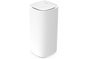 Linksys Velop Pro WiFi 6E Mesh System MX6201-KE - Cognitive Mesh Router with 6 Ghz Band Access & 5.4 Gbps True Gigabit Speed - Whole-Home Coverage up to 3,000 sq. ft. & 200 Devices - 1 Pack