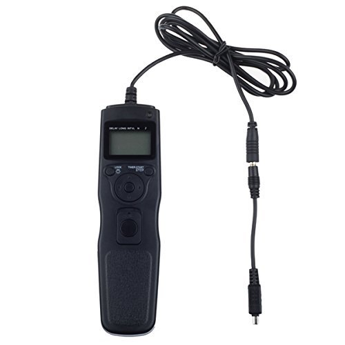 Fotga Intervallom  tre D  clencheur    distance avec minuterie Remote Shutter Release Cord pour Nikon D7000 D5000 D90 D3100 N3