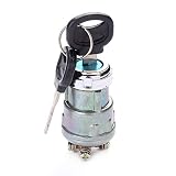 4 posiciones, con 2 llaves. Interruptor de Arranque de Encendido del Coche 12V 4 posición Universal del Barco con 2 Llaves para el Motor de Gasolina Máquinas agrícolas Máquinas segadoras Suministros
