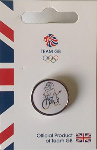 Rio 2016 Team GB Pride Cycling Pin Badge