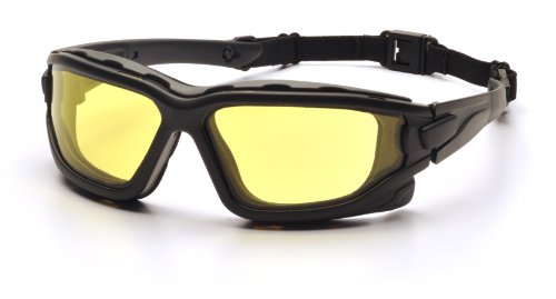 Pyramex Safety I-Force SB7030SDT Schutzbrille mit erhöhter Antibeschlagwirkung Feuerresistent, gelb