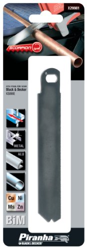 Piranha Scoprion BiM Metallsägeblatt, spezielle Sägezahngeometrie, für Gerad-und Kurvenschnitte, X29981 - 2