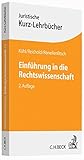 Image de Einführung in die Rechtswissenschaft: Ein Studienbuch (Kurzlehrbücher für das Juristische Studium