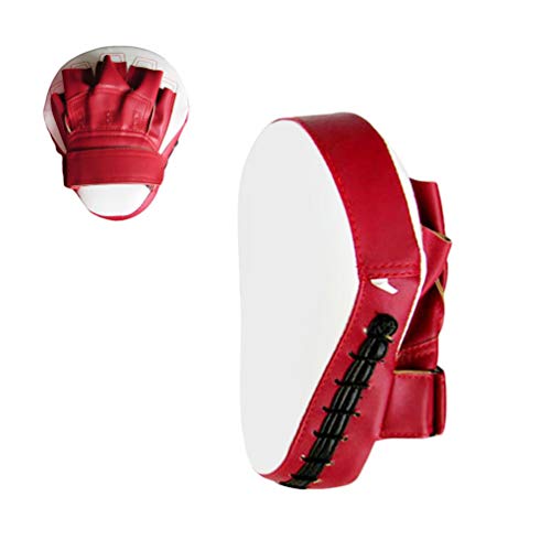 Coussinets à Boxe Coussinets à Frappe en Cuir PU Coussinets à Frappe à Formation Crochet et Jab Cible Main Cibles Cible Cible Cible à Frappe