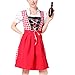 Produktbild LSAltd Frauen Bier Festival Vintage Maidservant Kleid Sexy Dessous Kleid Bier Festival Cosplay Kostüme
