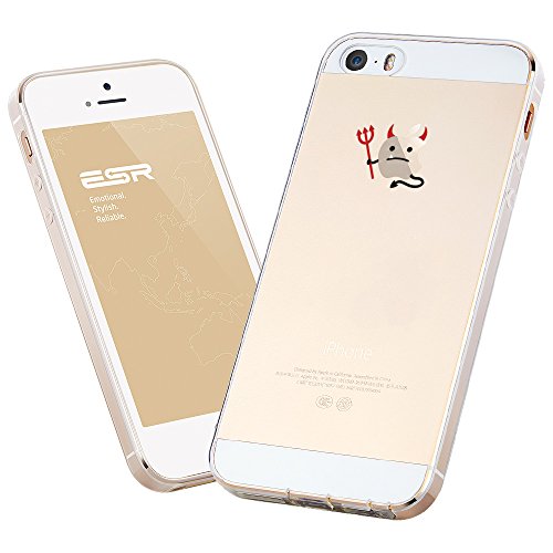 ESR iPhone SE 5 5s Funda Suave TPU Funda Adorable Parachoques Funda
Case Cover Carcasa Para iPhone 5 iPhone 5s iPhone SE Peque o Diablo