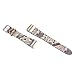 Produktbild myqyiyi Fitbit Charge 2 Klassik-Armband Leder-Armband mit Metall-Verbinder I