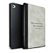 Produktbild STUFF4 PU-Leder Hülle/Case/Brieftasche für Apple iPad Mini 4 tablet / Stephen Hawking Muster / Berühmte Zitate Kollektion