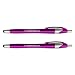 Produktbild I love CITY State – Stylus mit einziehbarem schwarz Ink Ball Point Pen 2 in1 Combo funktioniert auf jedem Touch Bildschirm Gerät wie iPad, iPhone, Tablets und mehr – 2 Pack – Pink Rosa Bakersfield CA