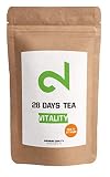 infusion para adelgazar casera INFUSIÓN NATURAL DULCE Y REFRESCANTE - Las propiedades exóticas únicas de las bayas de Goji aportan un sabor agridulce a la mezcla cuidadosamente formulada, en la que predomina el sabor dulce brindando así un efecto refrescante duradero. Junto con el hibisco, el té multivitamínico DUAL Vitality Multivitamin Tea le hará sentir más ligero, fresco y vigorizado, al mismo tiempo haciéndole más fuerte y mejor preparado para los largos meses de invierno por delante.