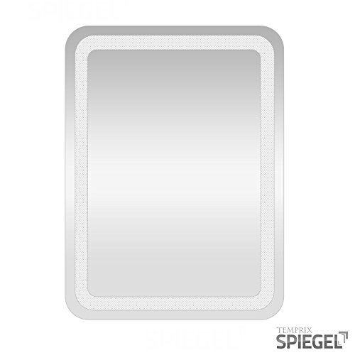 LED Badspiegel beleuchtet Perfekt Badezimmerspiegel mit Beleuchtung 80 x 60 cm - 7